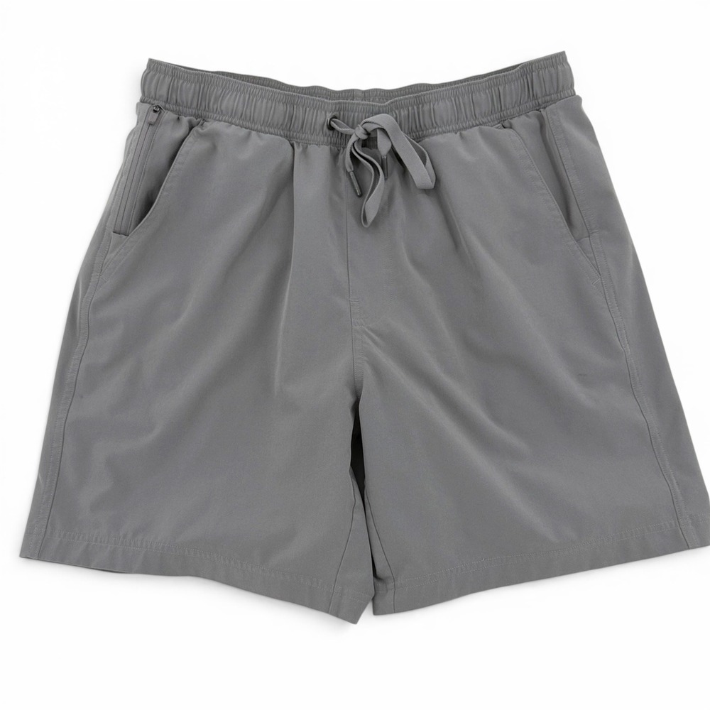 VRST All-In Lined Shorts Men's Medium Gray 7" Lined Athletic Performance
